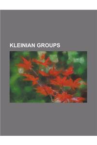 Kleinian Groups