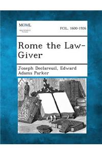 Rome the Law-Giver