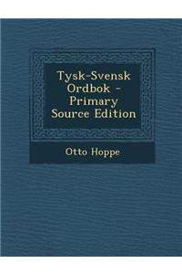 Tysk-Svensk Ordbok