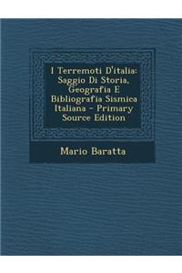 I Terremoti D'Italia