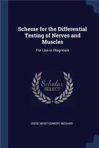 Scheme for the Differential Testing of Nerves and Muscles