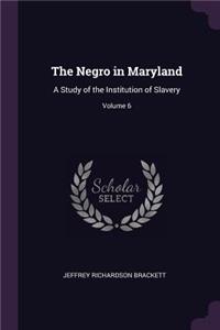 Negro in Maryland