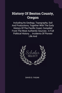 History Of Benton County, Oregon