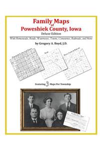 Family Maps of Poweshiek County, Iowa
