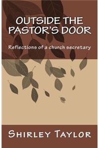 Outside the pastor's door