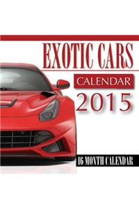 Exotic Cars Calendar 2015