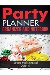 Party Planner Organizer and Notebook