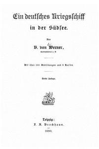 Ein deutsches Kriegsschiff in der Südsee