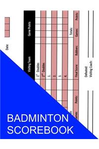 Badminton Scorebook