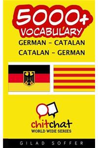 5000+ German - Catalan Catalan - German Vocabulary