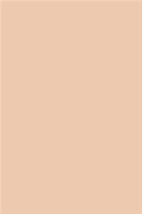 Journal Desert Sand Brown Color Simple Plain Brown