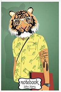 Notebook Journal Dot-grid, Graph, Lined, Blank No Lined Hipster Tiger: Small Pocket Notebook Journal Diary, (Blank Notebook Journal)