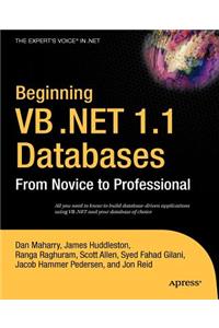 Beginning VB .Net 1.1 Databases