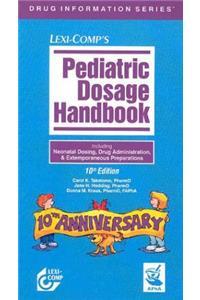 Pediatric Dosage Handbook