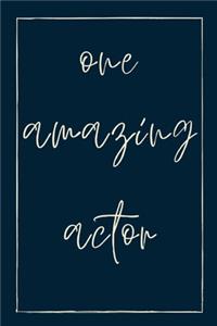 One amazing actor