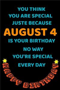happy birthday August born
