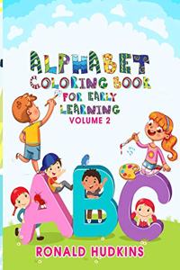 Alphabet Coloring Book for Early Learning