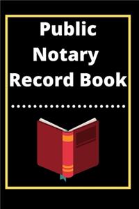 Public Notary Record Book