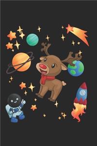 Christmas Reindeer Universe Notebook