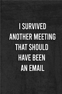 I Survived Another Meeting That Should Have Been An Email