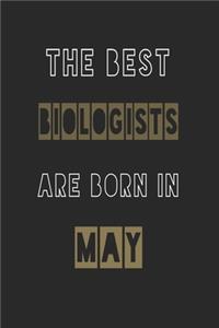 The Best biologists are born in May journal