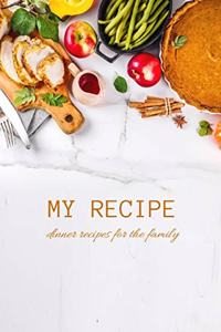 my recipe recipe
