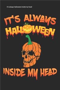 it's always halloween inside my head