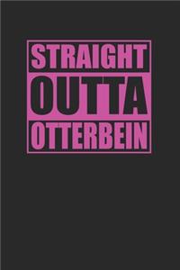 Straight Outta Otterbein 120 Page Notebook Lined Journal Pink Version for Otterbein Pride