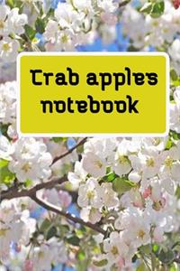 Crab apples notebook