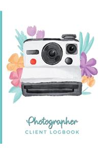 Photographer Client Logbook