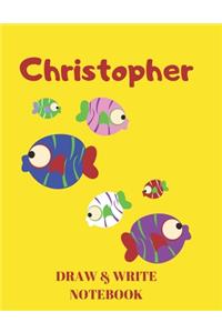 Christopher Draw & Write Notebook