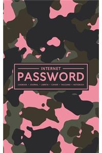 Internet Password Logbook - Journal - Libreta - Cahier - Taccuino - Notizbuch