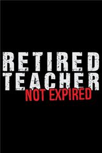 Retired Teacher Not Expired