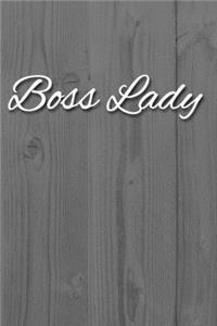 Boss Lady Notebook