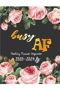 Busy AF Monthly Planner Organizer