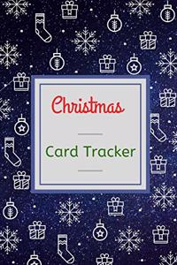 Christmas Card Tracker