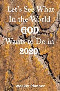 Let's See What In the World God Wants to Do in 2020!