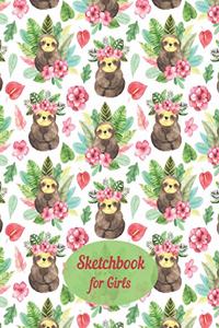 Sketchbook for Girls- Drawing Pads for Kids Ages 4-8-Art Paper Kids- Notepad Drawing- Art Supplies Sketch Book-ArtistPad Paper-
