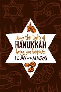 May the Lights of Hanukkah Bring You Happiness Today and Always
