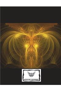 Unruled (Unlined) Blank Composition Notebook (8.5