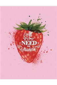 All you need is strawberry