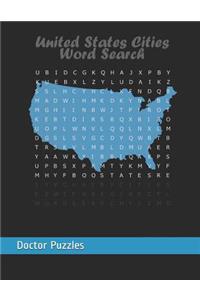 United States Cities Word Search