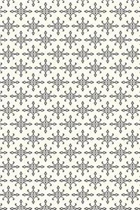 2019 Weekly Planner Classic Design Pattern Art Deco 134 Pages