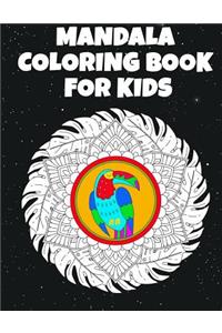 Mandala Coloring Book for Kids