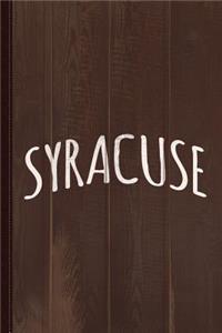 Cute Syracuse Journal Notebook