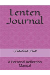 Lenten Journal