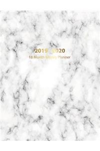18 Month Weekly Planner 2019 - 2020