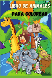 Libro de Animales para Colorear para Niños