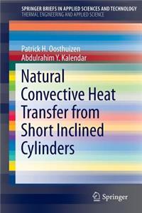 Natural Convective Heat Transfer from Short Inclined Cylinders