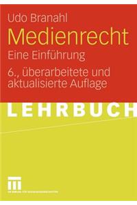 Medienrecht: Eine Einfuhrung: Eine Einfuhrung